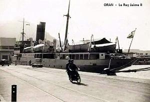Rey Jaime II a Oran